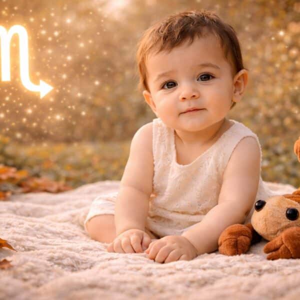 Die schönsten Babynamen für das Sternzeichen Skorpion - Beitragsbild