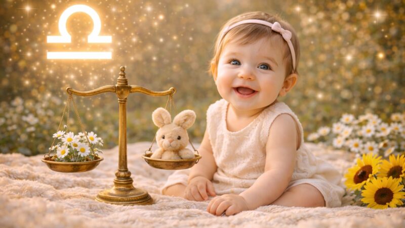 Die schönsten Babynamen für das Sternzeichen Waage Beitragsbild