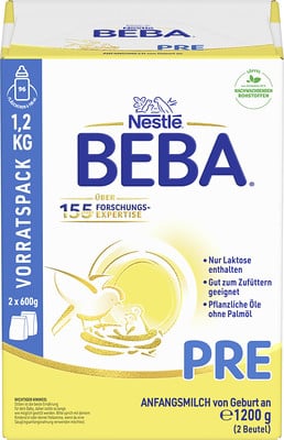 BEBA Pre 1200 g Faltschachtel