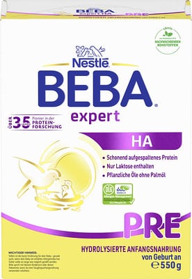 BEBA expert HA pre 550g Faltschachtel