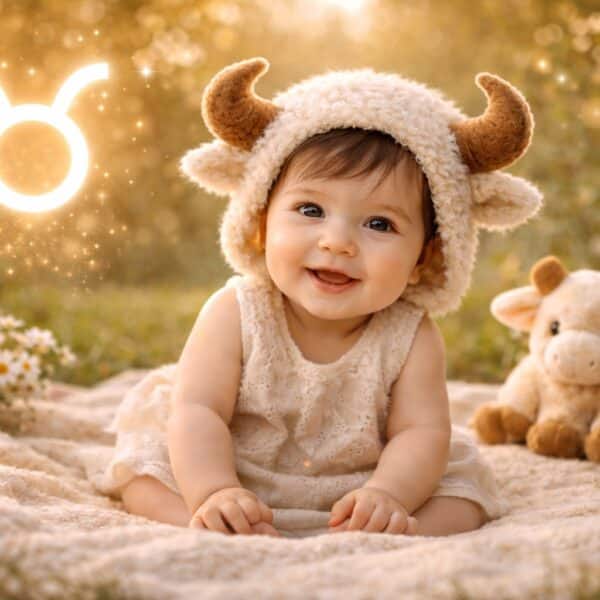 Die schönsten Babynamen für das Sternzeichen Stier Beitragsbild