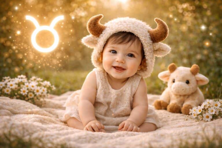 Die schönsten Babynamen für das Sternzeichen Stier Beitragsbild