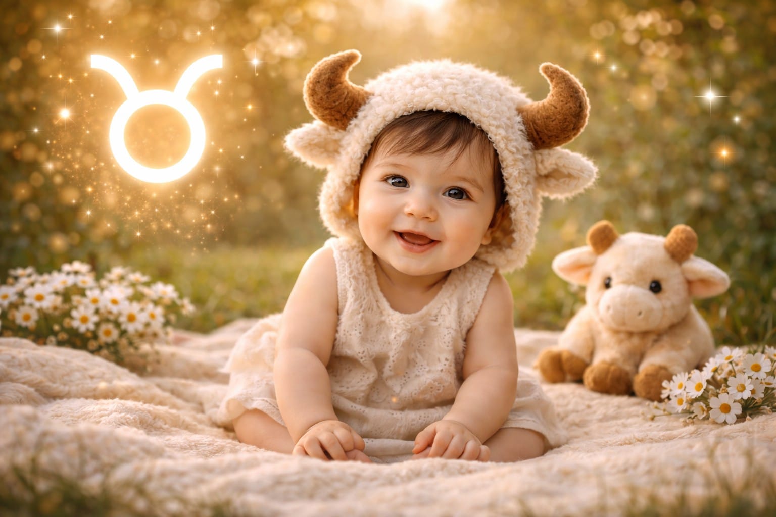 Die schönsten Babynamen für das Sternzeichen Stier Beitragsbild