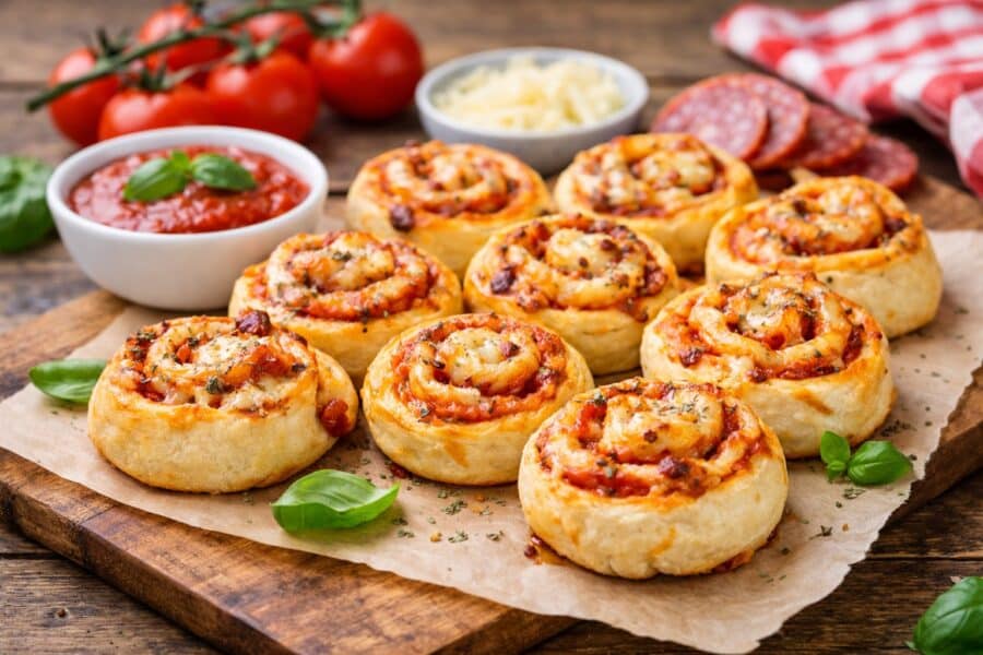 Einfache Pizzaschnecken – der perfekte Snack für die ganze Familie