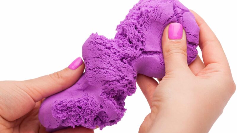 Kinetischer Spielsand - Asbest Gefahr