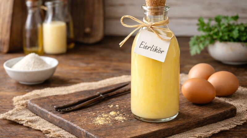 Einfaches Eierlikör Rezept super lecker