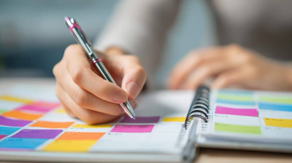 Kalender und Planer für dem Alltag