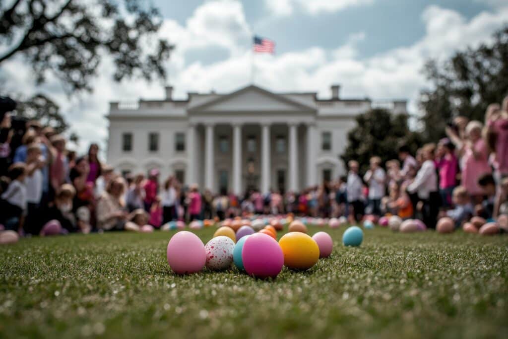 Ostern im weißen Haus Amerika