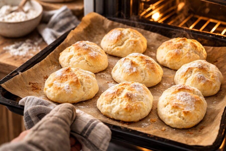 Schnelle Quarkbrötchen ohne Zucker – perfekt für die ganze Familie