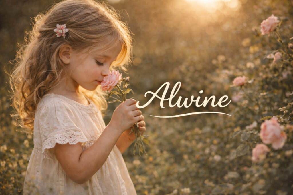 Alwine - ein alter Name der schon immer selten war