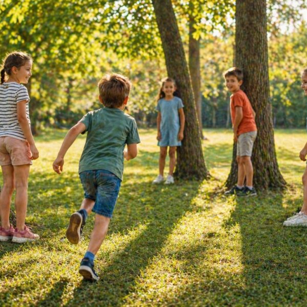 Bäumchen, wechsel dich! – Das Kinderspiel für schnelle Entscheidungen und jede Menge Bewegung