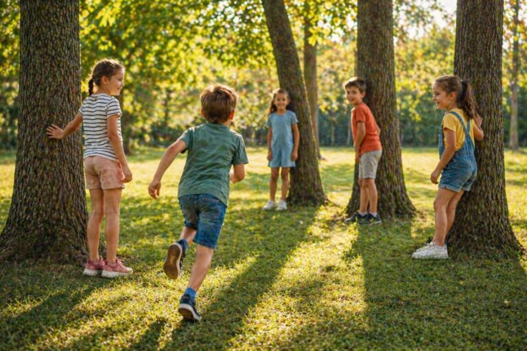 Bäumchen, wechsel dich! – Das Kinderspiel für schnelle Entscheidungen und jede Menge Bewegung