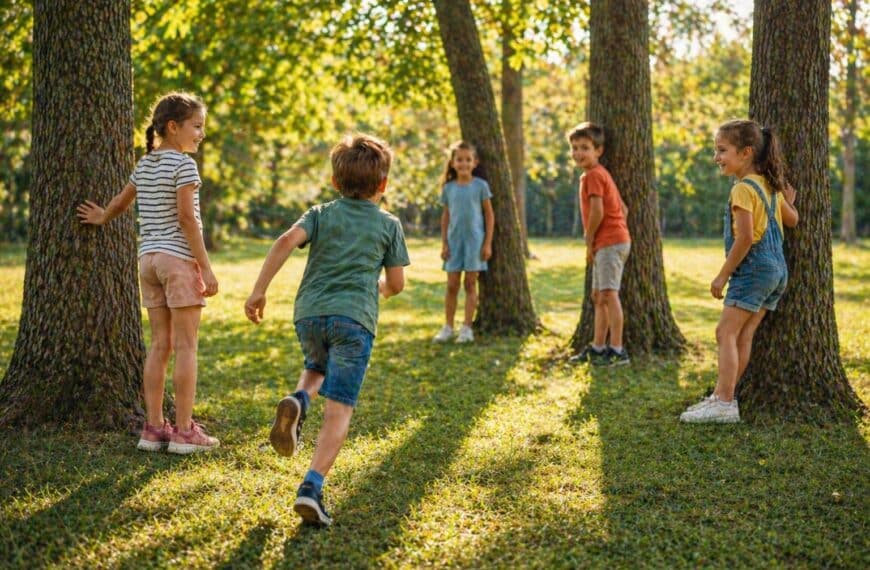 Bäumchen, wechsel dich! – Das Kinderspiel für schnelle Entscheidungen und jede Menge Bewegung