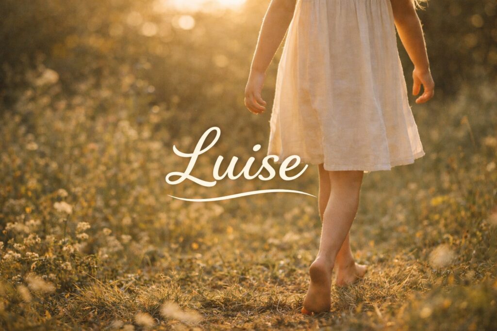 Luise - ein alter Name der nie wirklich weg war