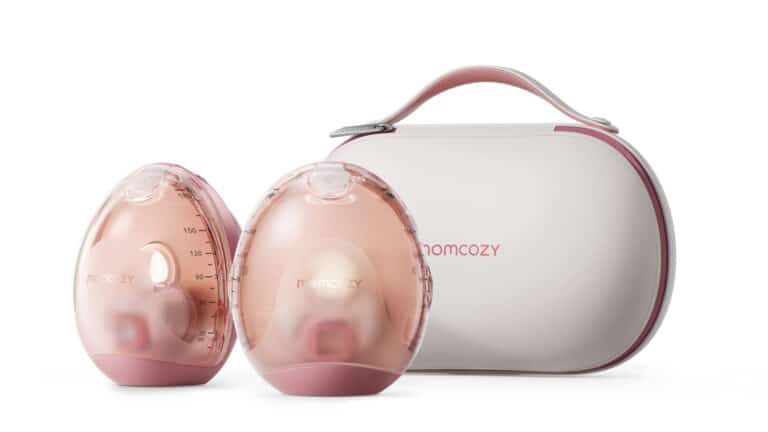 Momcozy Milchpumpe Air 1 Produkt mit Case 72 dpi (c) Momcozy