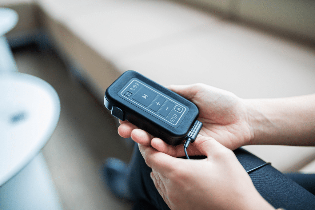 Sanfte Stimulation des Vagusnerv durch elektrische Impulse. Ein Mittel gegen Migräne.