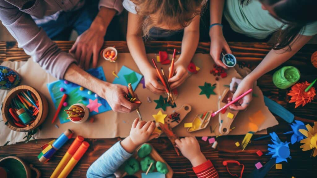 Kreative Familienaktivitäten