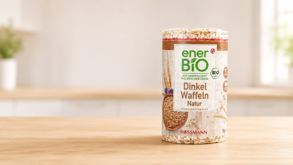 enerBIO Dinkel Waffeln Natur