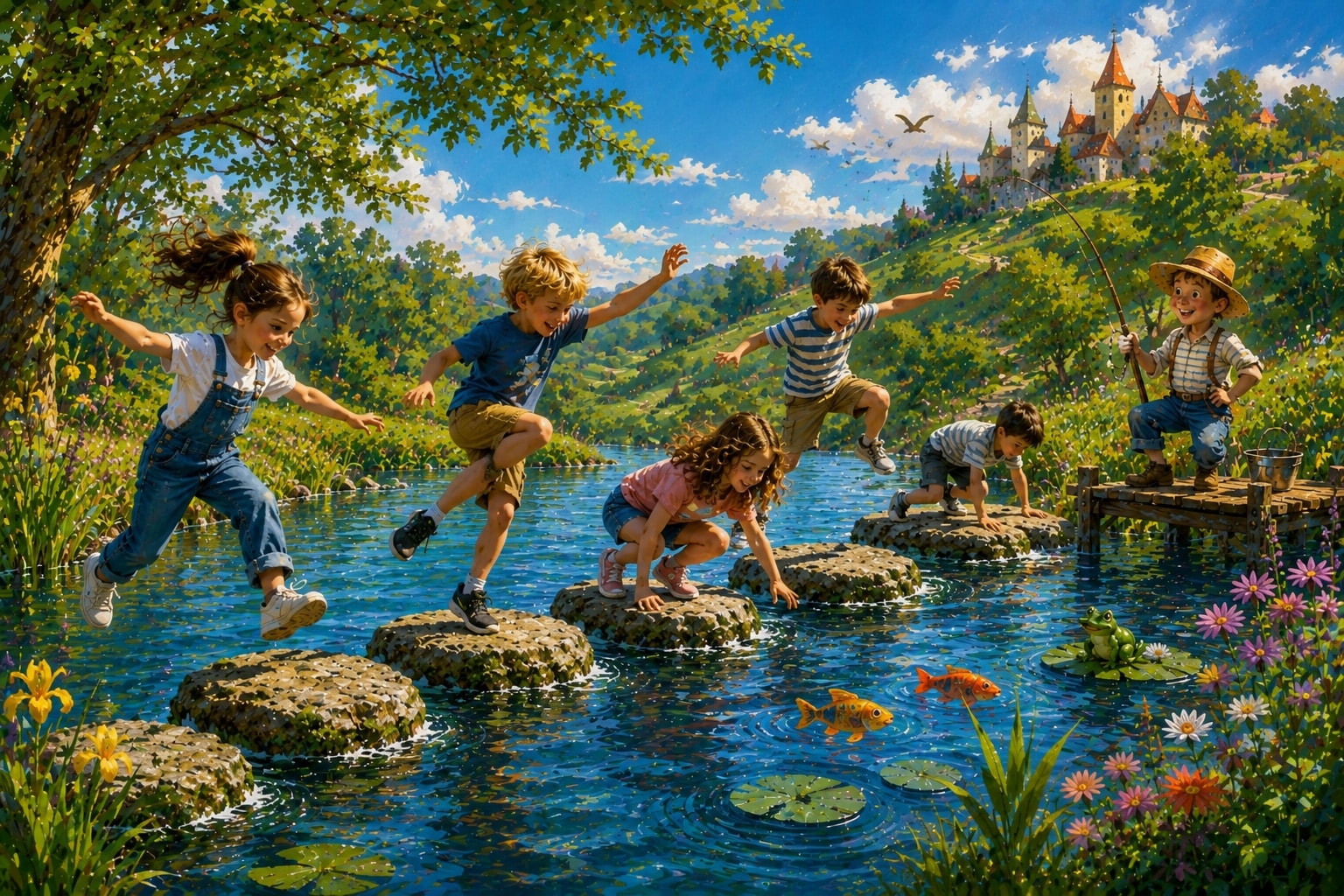 Fischer, Fischer, wie tief ist das Wasser? Spielregeln einfach erklärt