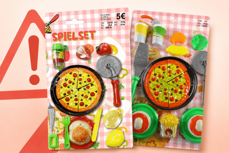 Erstickungsgefahr TEDi ruft sechs Pizza-Spielsets zurück