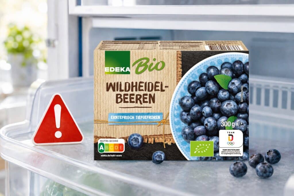 Salmonellen möglich: EDEKA ruft tiefgekühlte Bio-Heidelbeeren zurück