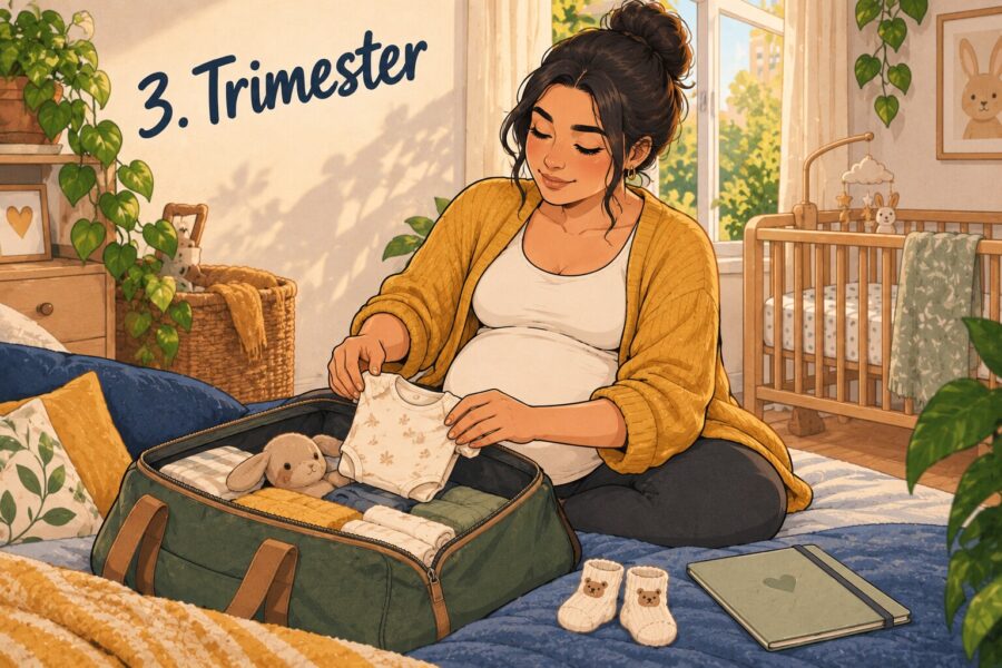 3. Trimester: Entwicklung, Geburt & SSW 28–40