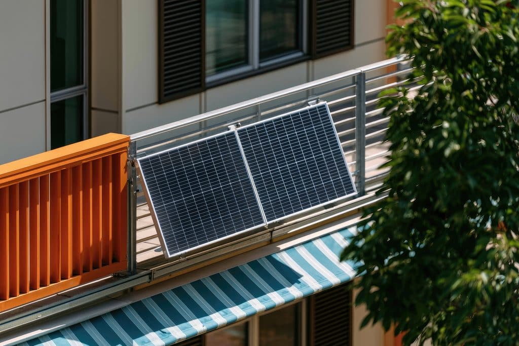 Balkonsolaranlage regelmäßig kontrollieren
