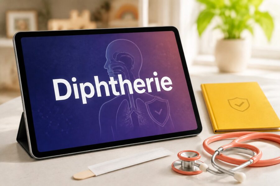Diphtherie bei Kindern: Symptome, Ansteckung und Impfung