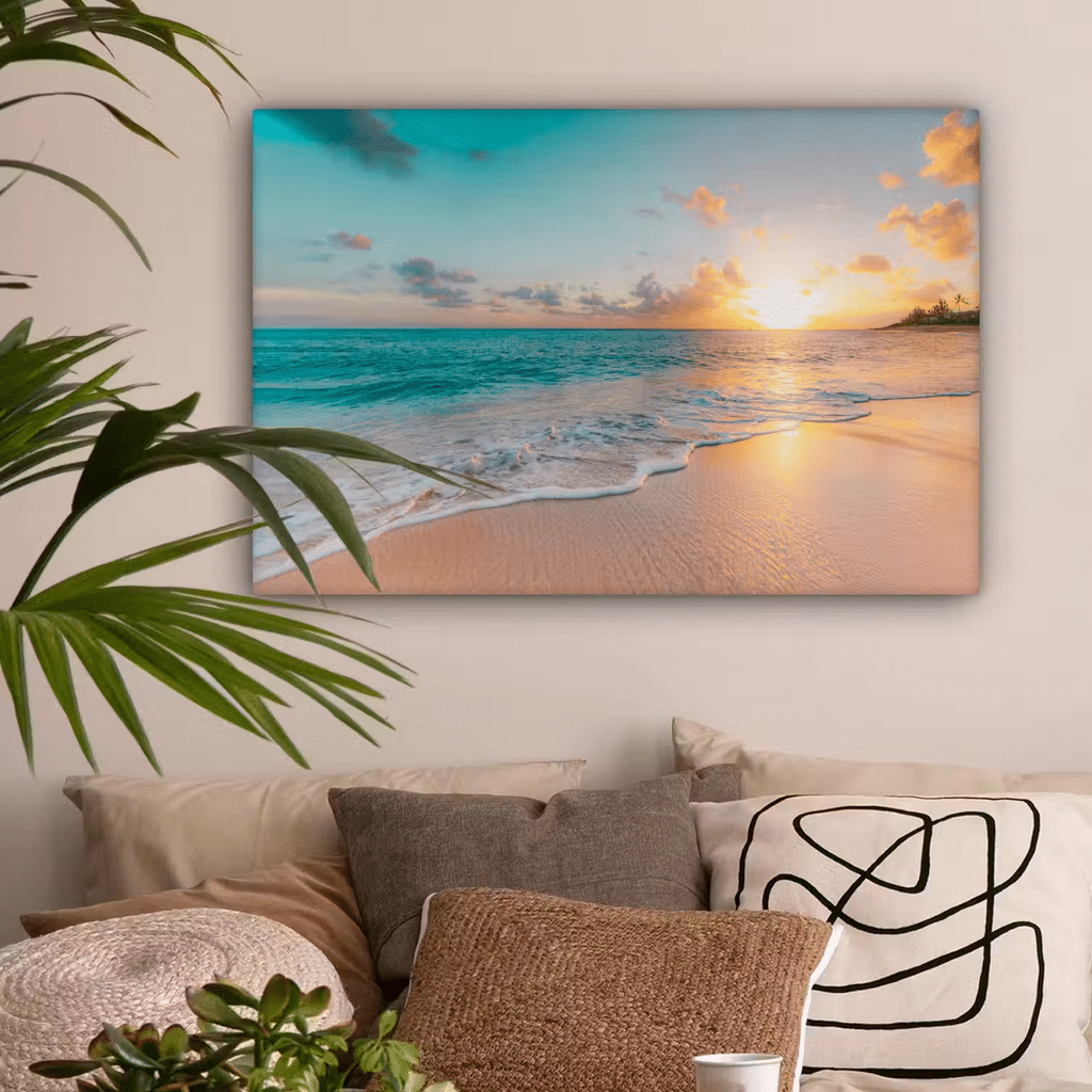 Leinwandbild im eigenen Zuhause