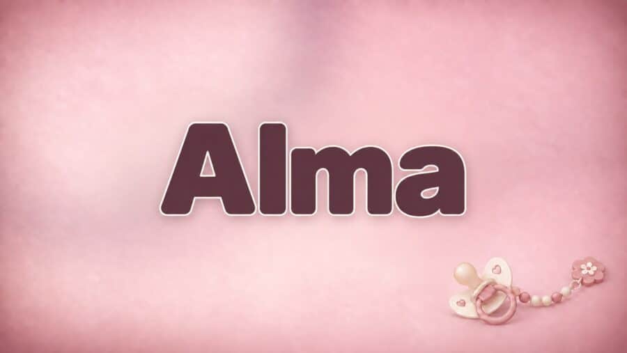Alma: Bedeutung, Herkunft und Beliebtheit des Vornamens
