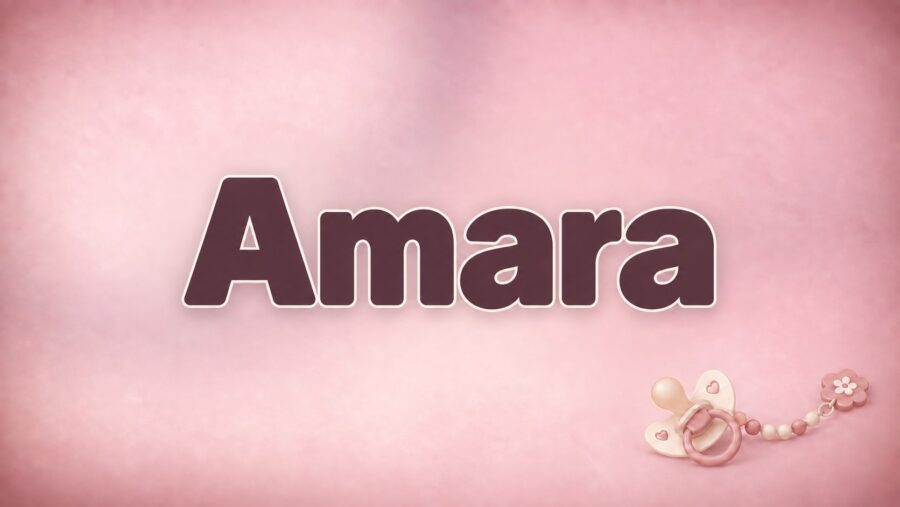 Amara: Bedeutung, Herkunft und Beliebtheit des Vornamens