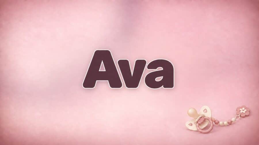 Ava: Bedeutung, Herkunft und Beliebtheit des Vornamens
