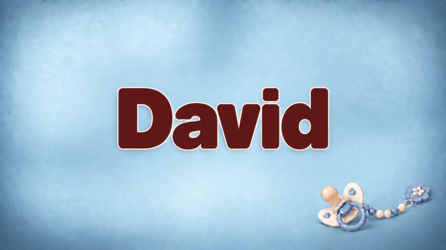 David: Bedeutung, Herkunft und die Geschichte des Vornamens