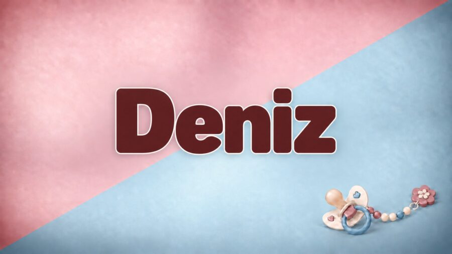 Deniz: Bedeutung, Herkunft und Aussprache des Unisexnamens