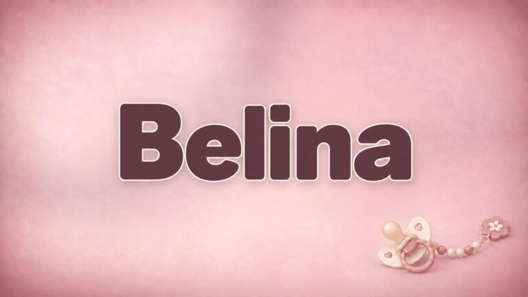 Belina – Beitragsbild zum Vornamen Belina
