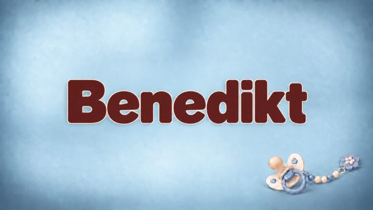 Benedikt – Beitragsbild zum Vornamen Benedikt