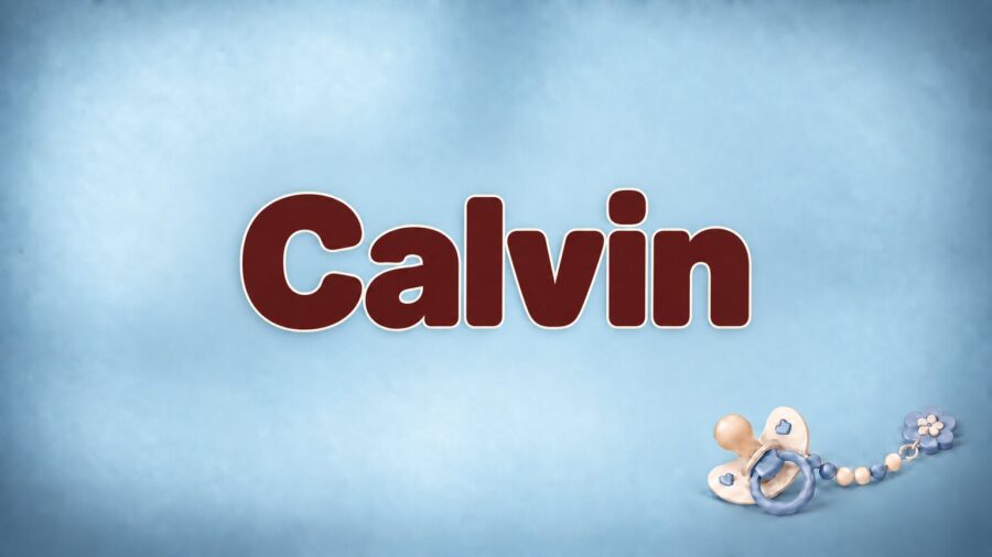 Calvin: Bedeutung, Herkunft und ein überraschend alter Name