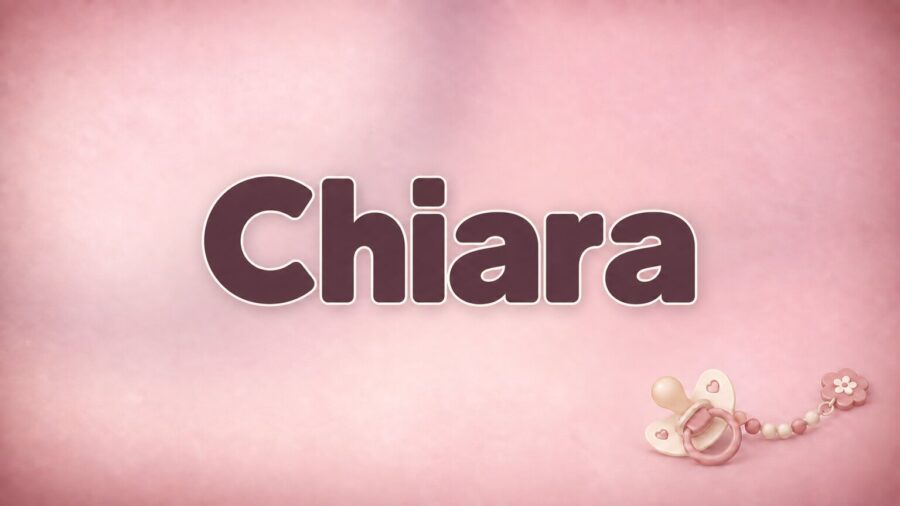 Chiara: Bedeutung, Aussprache und die Geschichte des Namens