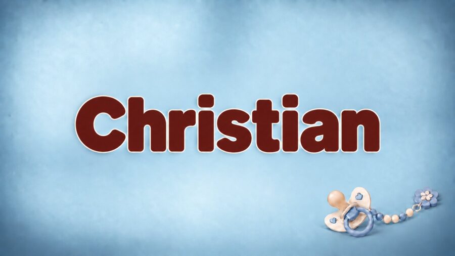 Christian: Bedeutung, Herkunft und Beliebtheit des Vornamens