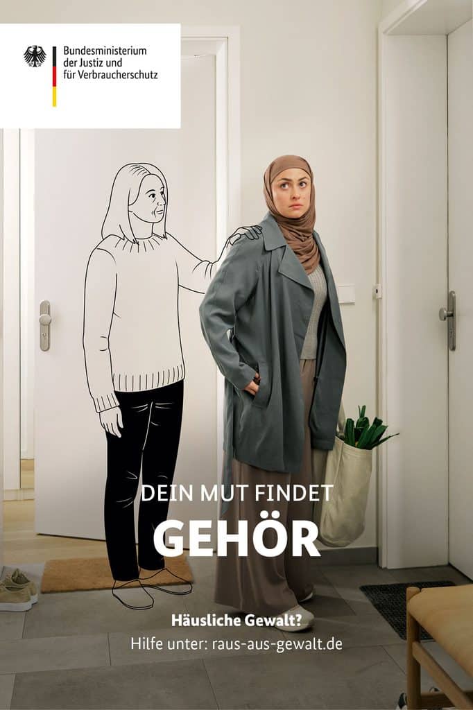 Gewaltopfer brauchen Unterstützung und ein Umfeld, das hin- und nicht wegsieht.