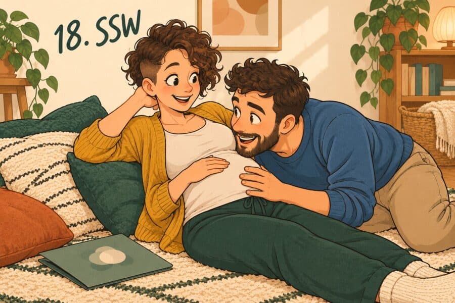 18. SSW: Kindsbewegungen, Ultraschall & Entwicklung