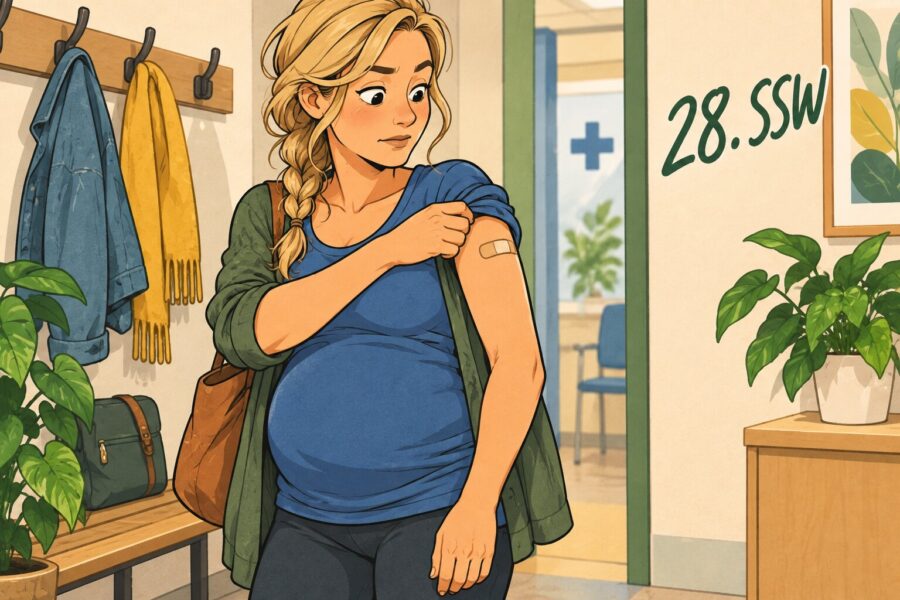 28. SSW: Drittes Trimester, Vorsorge & Entwicklung