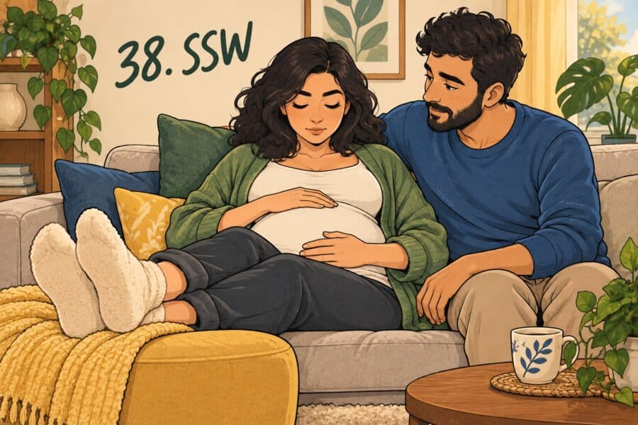 38. SSW: Kindsbewegungen, Fruchtwasser & Ödeme