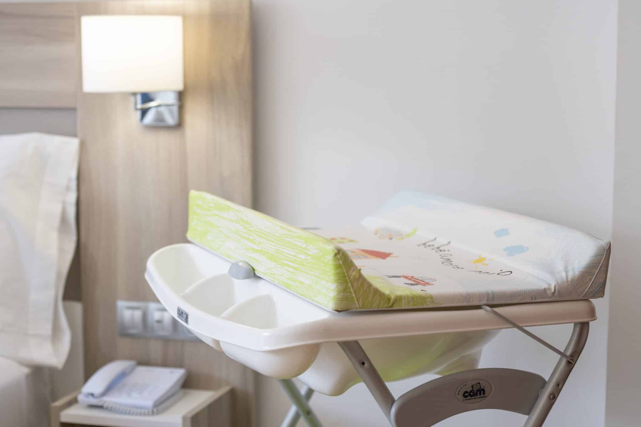 Babyausstattung im Hotel