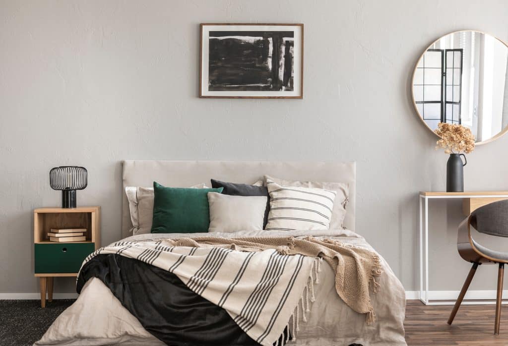 Fertig vorbereitetes Gästezimmer