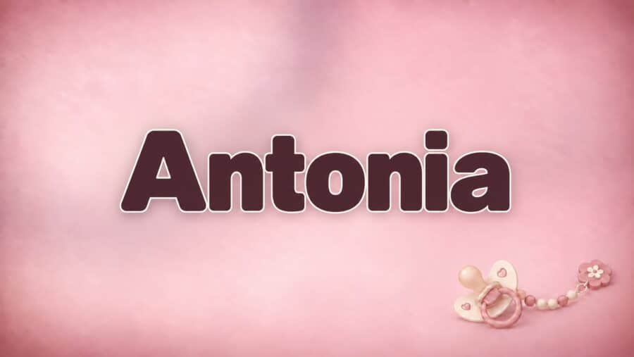 Antonia: Bedeutung, römische Herkunft und verwandte Namen