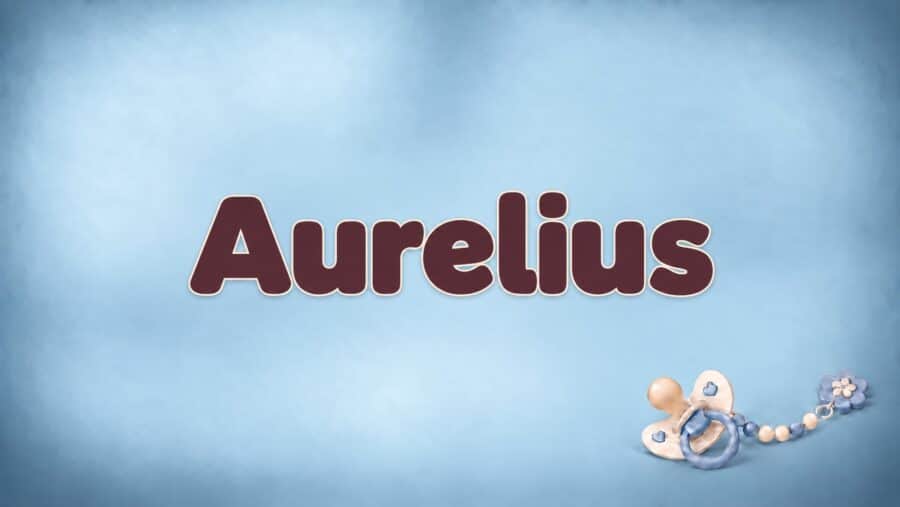 Aurelius: Bedeutung, lateinische Herkunft und Marc Aurel