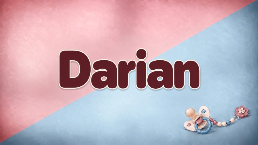 Darian: Bedeutung, verschiedene Herkunftswege und Aussprache