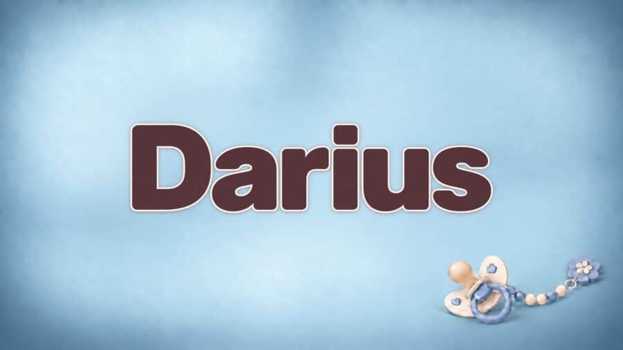 Darius – Bedeutung, Herkunft und Besonderheiten des Vornamens