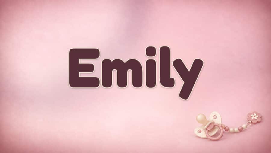 Emily: Bedeutung, Herkunft und die englische Namensgeschichte